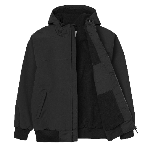 CARHARTT WIP HOODED SAIL JACKET black white