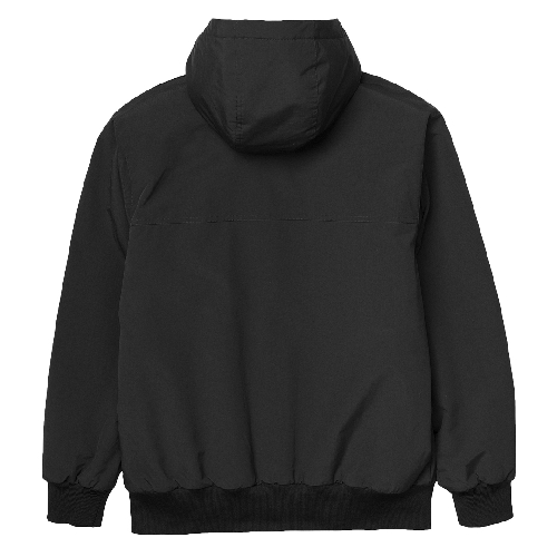 CARHARTT WIP HOODED SAIL JACKET black white