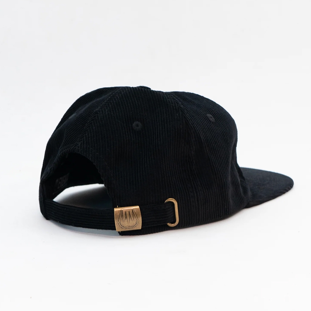 Acheter Antix Sol Corduroy 6 Panel Casquette (black) online