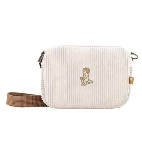 EMENTA SB FLUFFY BABY CORD BAG Off White