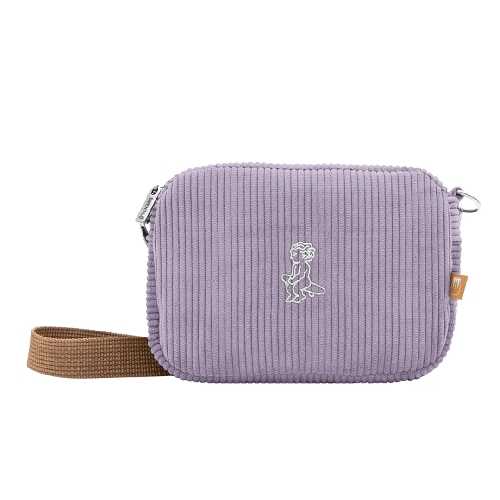 EMENTA SB FLUFFY BABY CORD BAG Purple