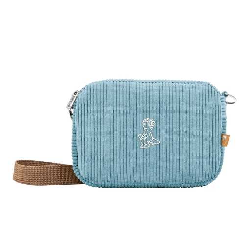 EMENTA SB FLUFFY BABY CORD BAG Sky Blue