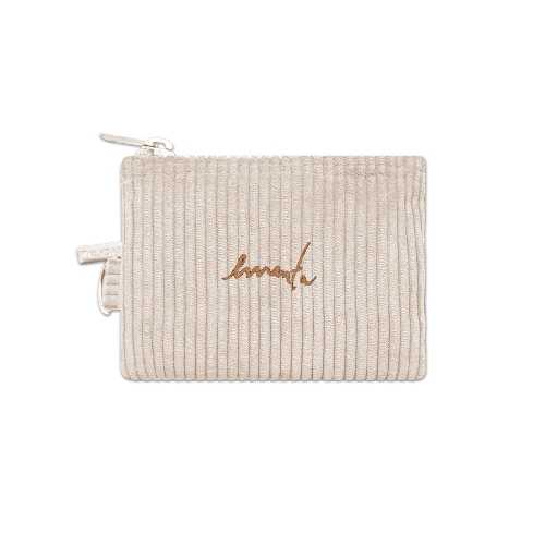 EMENTA SB COTA SIGNATURE CORD WALLET Off White