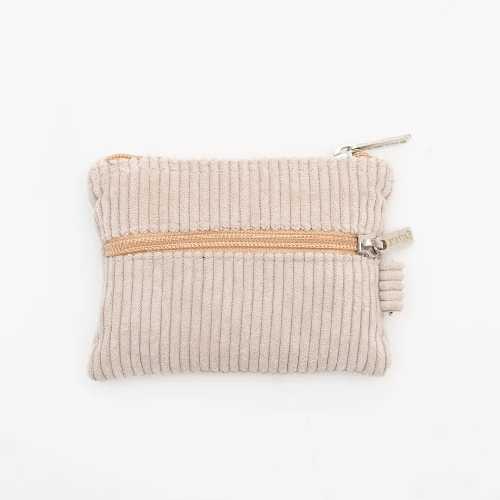 EMENTA SB COTA SIGNATURE CORD WALLET Off White