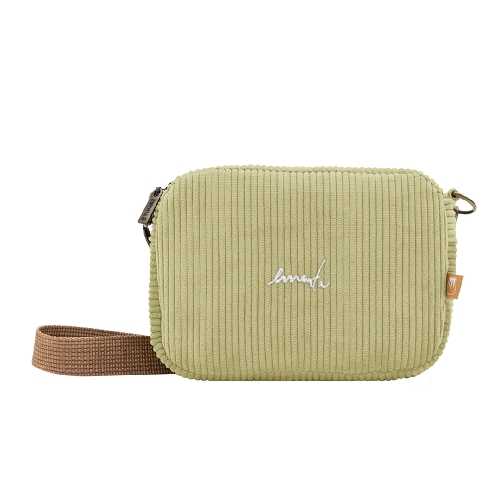 EMENTA SB FLUFFY SIGNATURE CORD BAG Lime