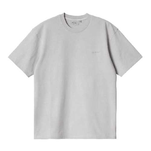 CARHARTT WIP DUSTER SCRIPT TSHIRT Basalt garment dyed