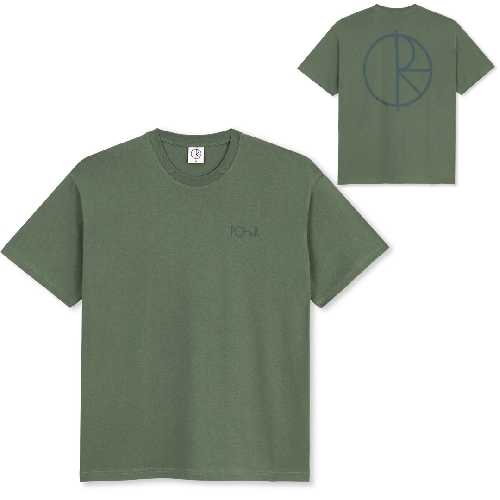 POLAR STROKE LOGO TEE Jade Green Dark Green