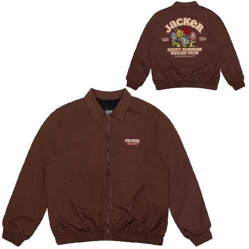 JACKER FIGHT FLOWER JACKET Brown