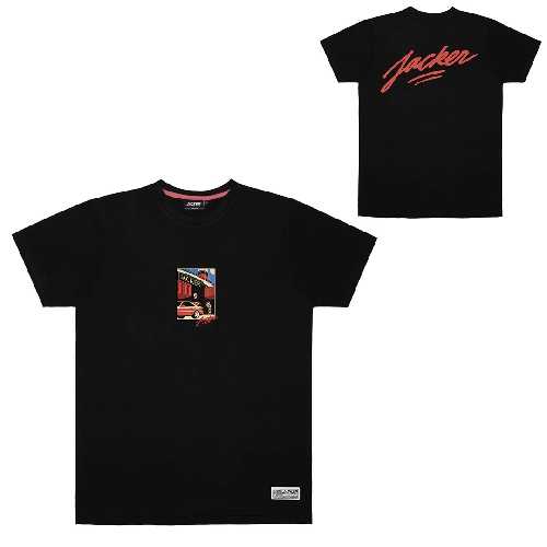 JACKER BLACK TRADE TEE Black