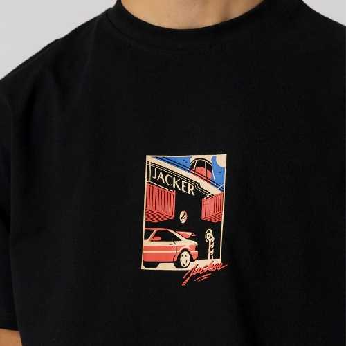 JACKER BLACK TRADE TEE Black