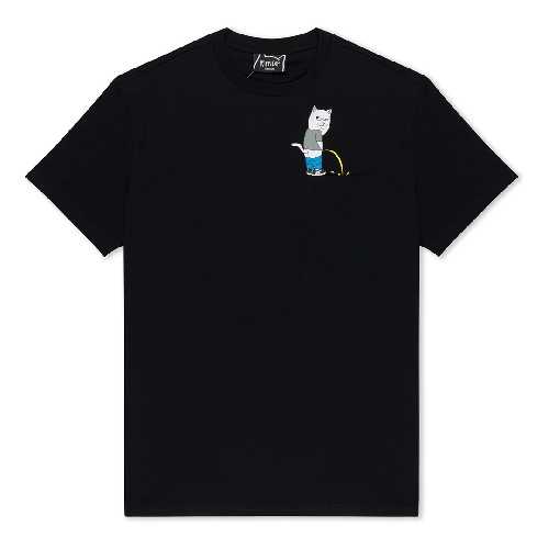 Ripndip POTTY POCKET TEE Black