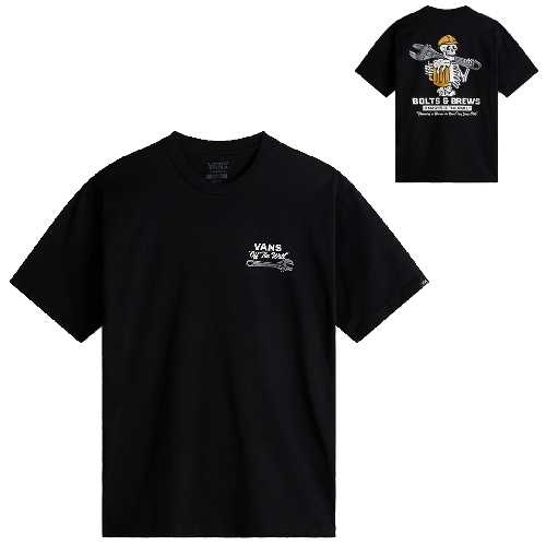 VANS WRENCHED TEE Black