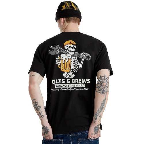 VANS WRENCHED TEE Black