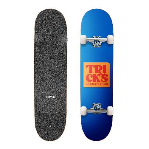 TRICKS LOGO COMPLETE DECK 7.75 x 31.6