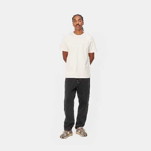 CARHARTT WIP NEWEL PANT Black stone washed