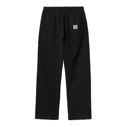 CARHARTT WIP FLOYDE PANT black garment dyed