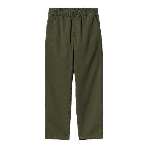 CARHARTT WIP FLINT PANT Office Green garment dyed