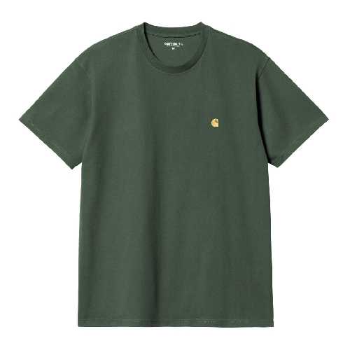 CARHARTT WIP CHASE TSHIRT Sycamore Tree Gold