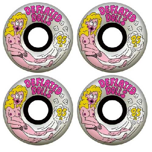 HAZE WHEELS DEFLATTED DOLLS 54mm 85A