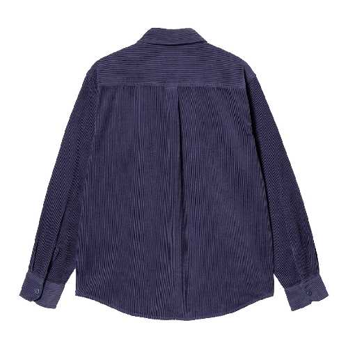 CARHARTT WIP LS FLINT SHIRT Aura rinsed