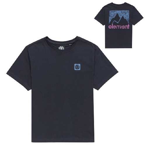 ELEMENT JOINT SCRIBBLE SS YOUTH TEE Blue Nights