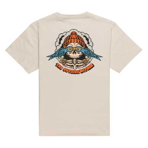 ELEMENT BIRDS EYE SS TEE Oat Milk