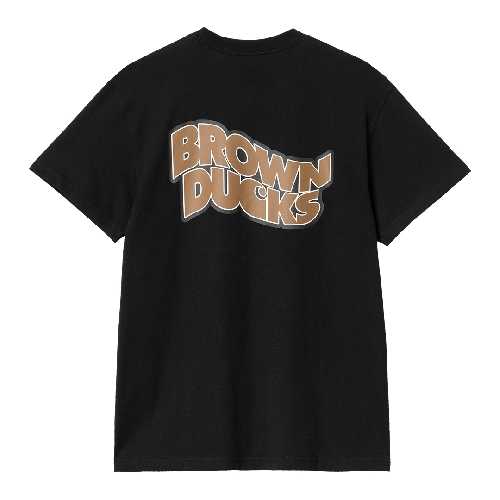 CARHARTT WIP BROWN DUCKS TSHIRT Black