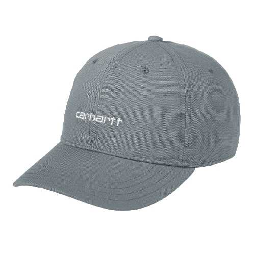 CARHARTT WIP CANVAS SCRIPT CAP Dove Grey Wax