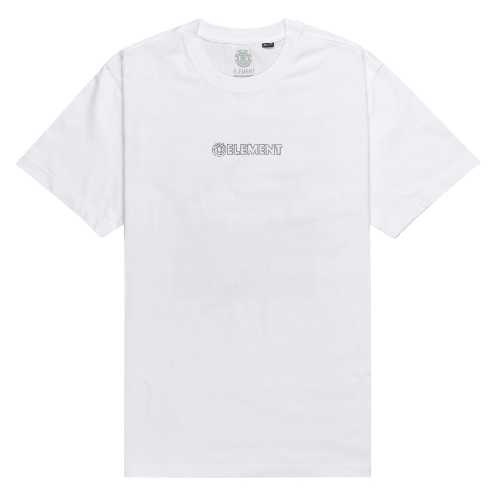 ELEMENT JUNGLE SHOP SS TEE Optic White