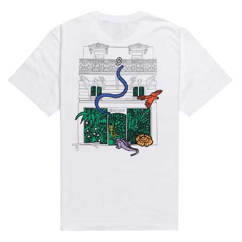 ELEMENT JUNGLE SHOP SS TEE Optic White