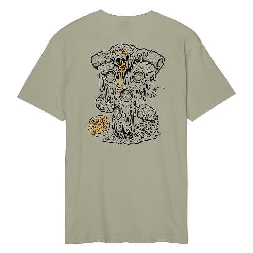 SANTA CRUZ BRAUN FEVER DREAM TEE Stone Grey