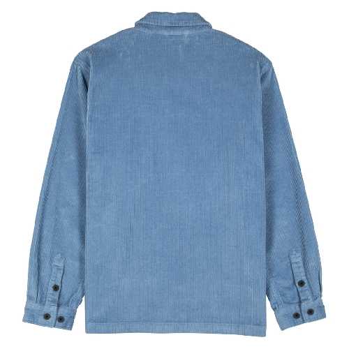 SANTA CRUZ SOMMER SPARROW LS CORD SHIRT Crystal blue