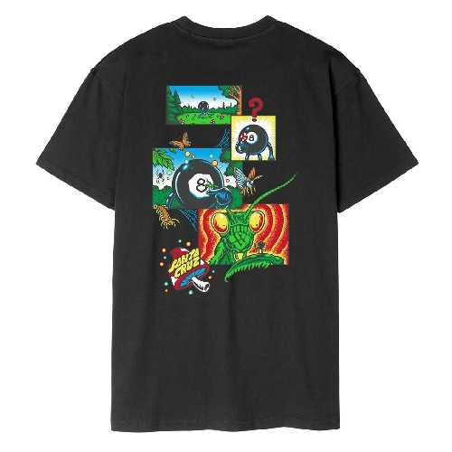 SANTA CRUZ WINKOWSKI 8BALLR COMIC TEE Black