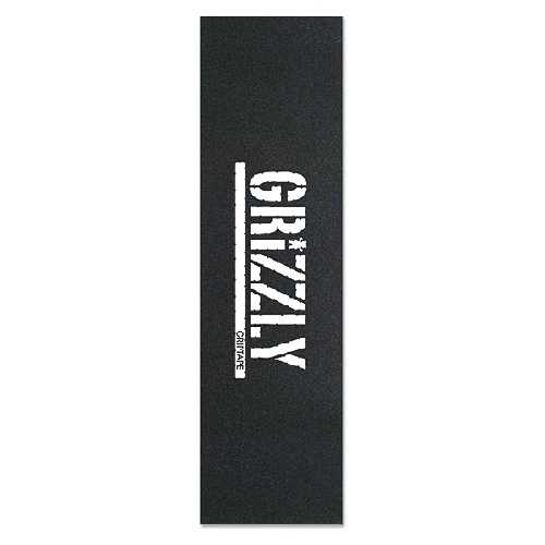 GRIZZLY GRIP PLAQUE Stamp Print White