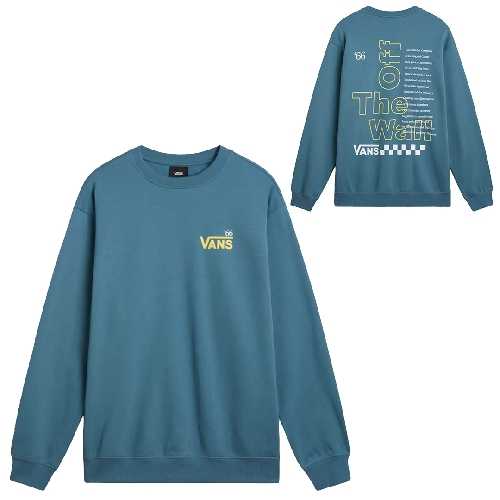 VANS POSTED LOOSE CREW Bluestone