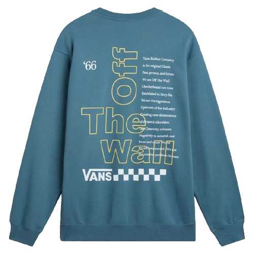 VANS POSTED LOOSE CREW Bluestone