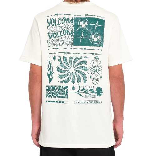 VOLCOM SYSTEM ERROR SST Off White