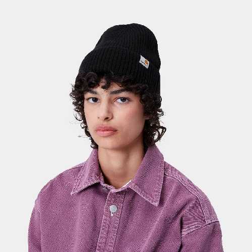 CARHARTT WIP GABE BEANIE Black