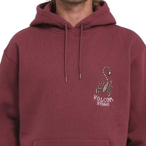 VOLCOM LINTELL CLASSIC HOOD Merlot