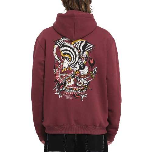 VOLCOM LINTELL CLASSIC HOOD Merlot