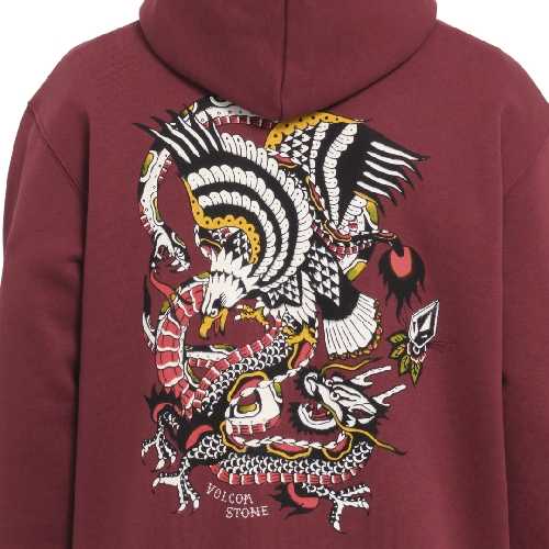 VOLCOM LINTELL CLASSIC HOOD Merlot