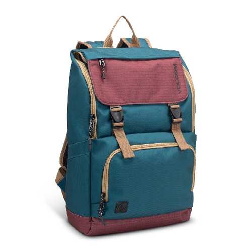 VOLCOM CHARTER FOLD OVER BACKPACK Merlot