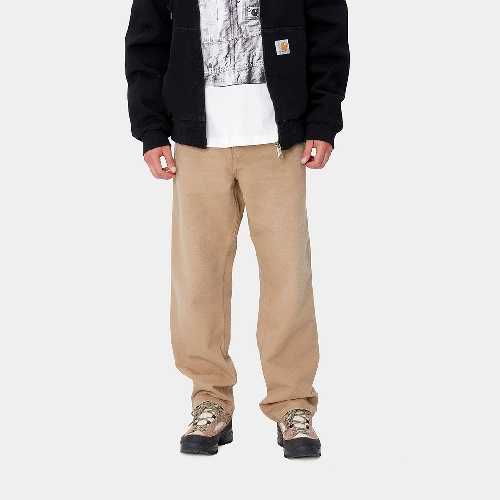 CARHARTT WIP SINGLE KNEE PANT Peanut aged canvas