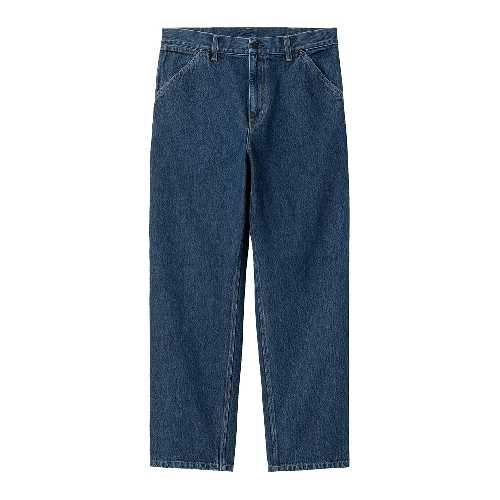 CARHARTT WIP SINGLE KNEE PANT Blue stone washed