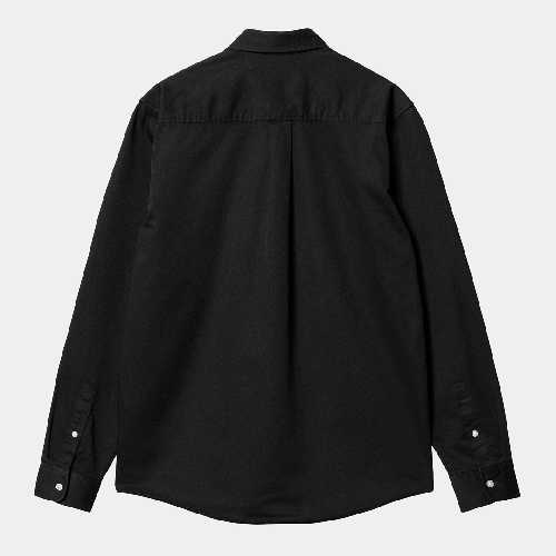 CARHARTT WIP MADISON LS SHIRT Black Wax