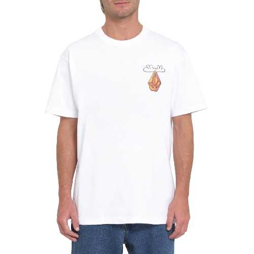 VOLCOM OLIVMOOSE SS TEE White