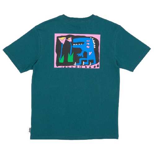 VOLCOM ARTHUR DINO SS TEE YOUTH Evergreen