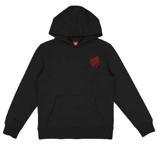 SANTA CRUZ POPSICLE HAND YOUTH HOOD Black