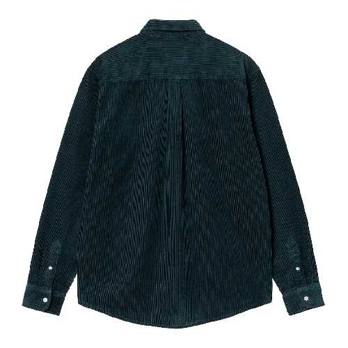 CARHARTT WIP LS MADISON CORD SHIRT Duck Blue Wax