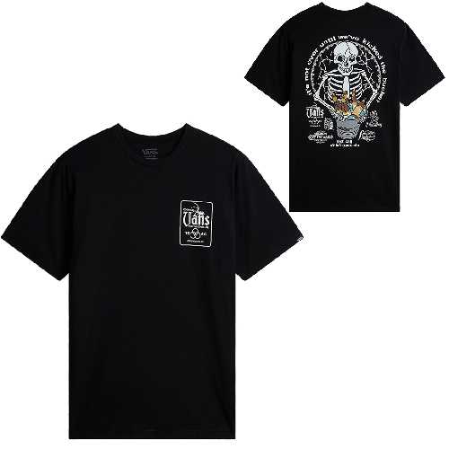 VANS BUCKET LIST TEE Black